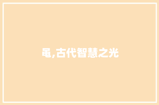 黾,古代智慧之光